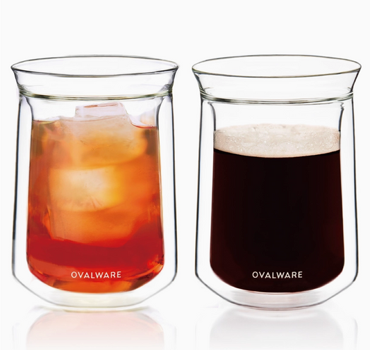 Ovalware - Double Wall Tasting Glass - Set of 2